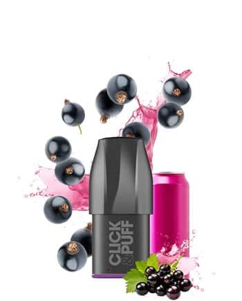 X-Bar Click&Puff Pod Blackcurrant Energy Bull